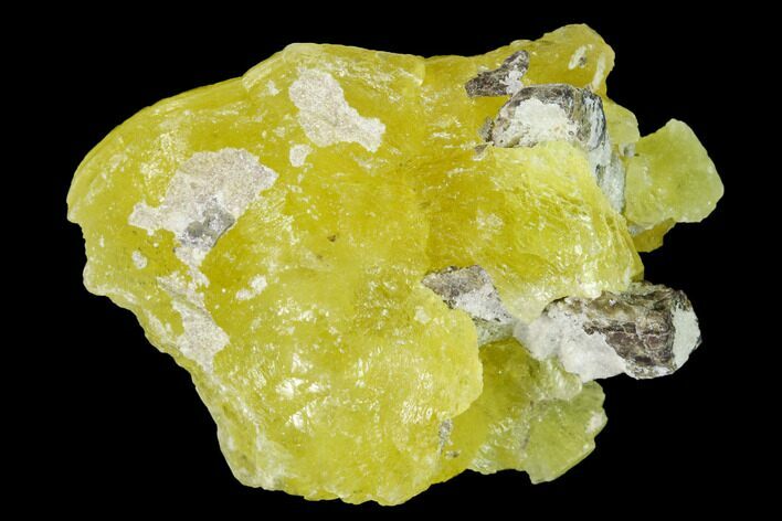 Lemon-Yellow Brucite - Balochistan, Pakistan #155197